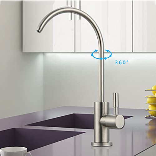 Robinet de filtre à eau pour évier de cuisine avec robinet d'eau potable - 4