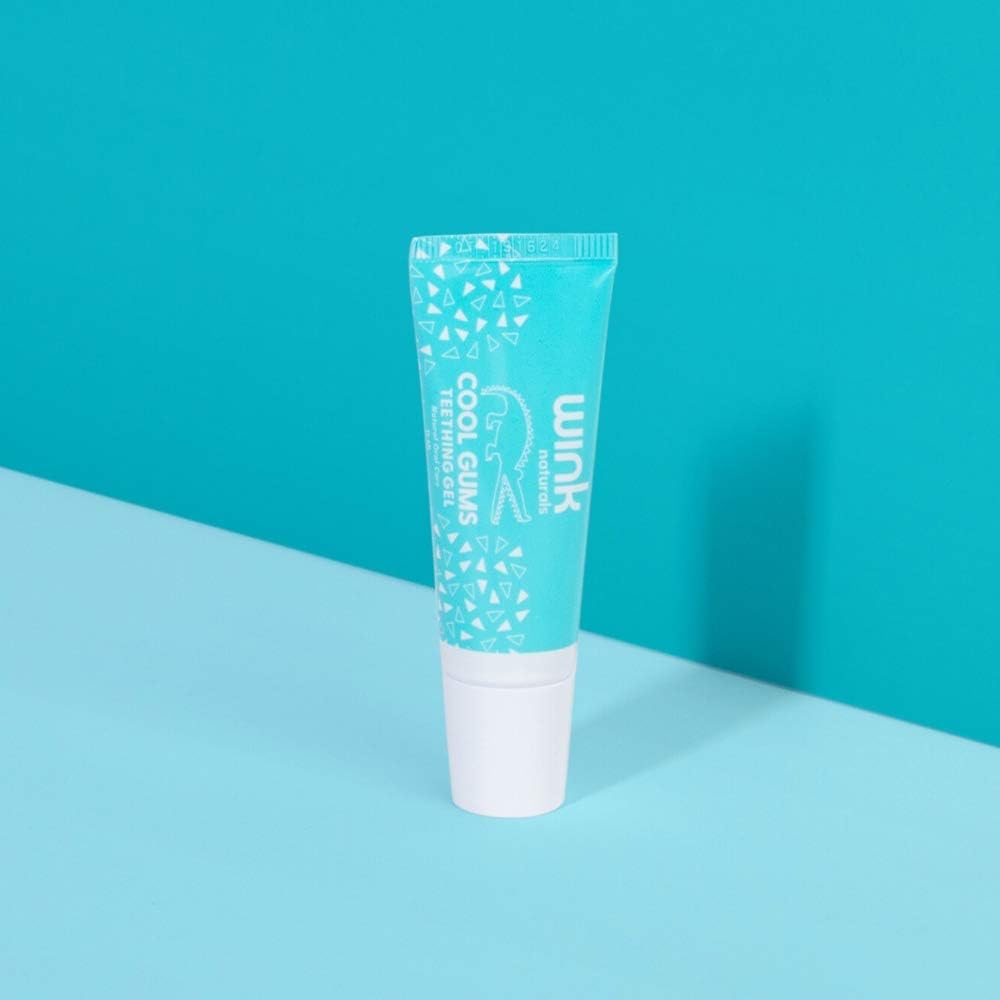 Wink Naturals Baby Teething Relief for Infants and Kids, Cooling, Soothing Natural Gel for Sore Gums and Other Teething Discomfort, May Be Used As A Toddler Training Toothpaste (15 ml) : Baby