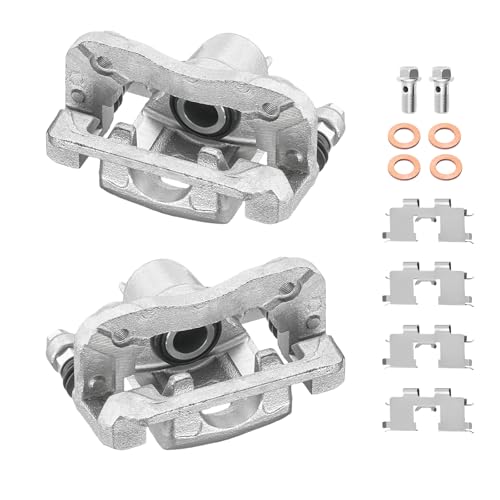 Image of BDFHYK 19-B3457 19-B3456 Rear Disc Brake Caliper Assembly Compatible with Hyundai Elantra 2007 2008 2009 2010 2.0L L4, GAS 2pcs