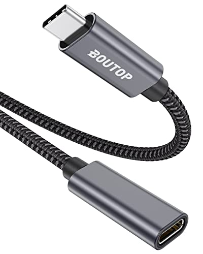 [Consegna veloce e trasferimento dati affidabile] Il chip e-Marker integrato può identificare automaticamente le migliori prestazioni supportate dal dispositivo e fornisce la massima consegna corrente e la trasmissione dei dati più veloce. Per ottenere una ricarica rapida, è necessario associarlo al caricabatterie pertinente, come l'accoppiamento con un caricatore USB C PD da 100W, si potrebbe ottenere una potenza massima di 