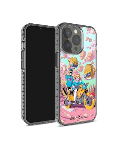 Image of DailyObjects Neu Dystopia Stride 2.0 Magnetic Case Cover Compatible with iPhone 14 Pro Max | Wireless Charging Slim Back Cover | 2 Layer Edge Protection & Shockproof