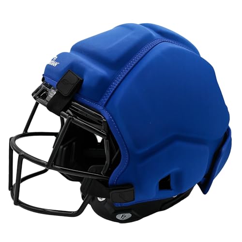 Guardian Cap XT 2.0, Royal Blue - Padded, Soft-Shell Helmet Cover for Football - Reduces Impact and Protects Helmets - Sleek Design - One Size Fits All for Youth, High School & College Players