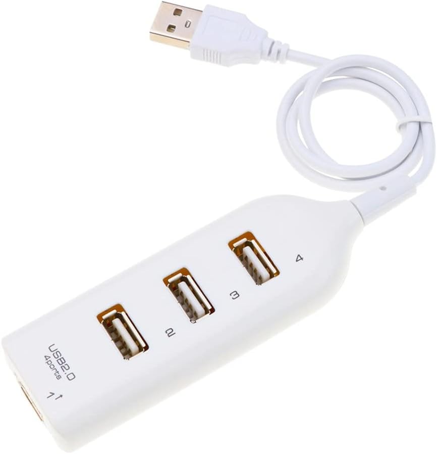 Hi-Speed Hub USB Hub Mini USB 2.0 4-Port Splitter for PC Laptop Notebook Receiver Computer Peripherals Accessories