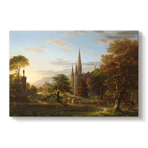 Thomas Cole | The Cathedral Garden | Art Wall Décor | GAL088