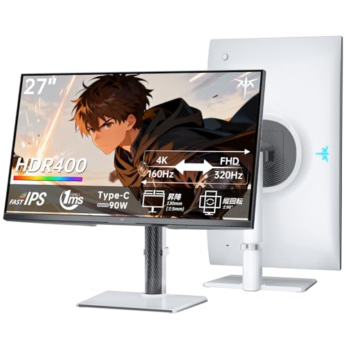 KTC 27インチ 4K UHDゲーミングモニター H27P6