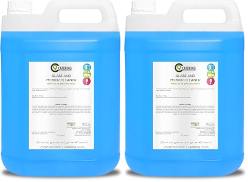 Image of C 9 Catering Window Glass and Mirror Cleaner - 5 Litre (Pack of 2)