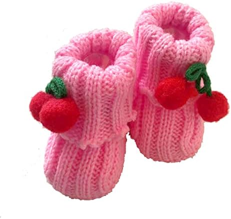Hrovce Baby Shoes 0-6 Months,Handmade Crochet Booties