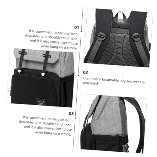 Sac à dos de voyage pour bébé idéal pour les sorties et la maternité