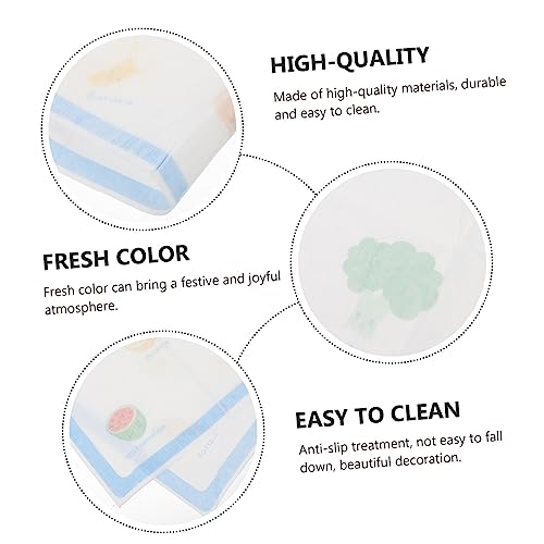 Hohopeti 10 Stks Tafelmat Tafelkleed Kinderen Placemats Voor Eettafel Kinderen Vloer Kussen Wegwerp Peuter Placemats Baby Reizen Placemats Eettafel Matten Desktop Kind - Afbeelding 4