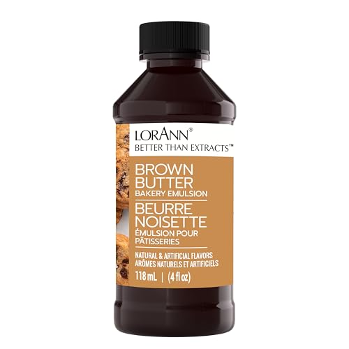 LorAnn Brown Butter Emulsion, 4 ounce bottle
