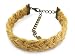 Hawaiian Surfer Style Natural Hemp Braided Bracelet Handmade Bracelet Adjustable Cord