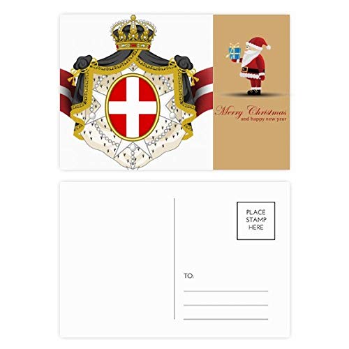 Cartes postales emblème du Danemark en lot de 20 pièces pour correspondance