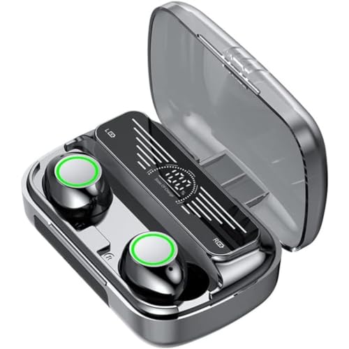 Wireless Earbuds, Bluetooth 5.3 Headphones HI-FI Stereo, Wireless Earphones, In Ear Headphones with Wireless Charging Case Built in Mic Headset Premium Sound Quality, IPX8 Waterproof for Running.