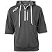 Rawlings Men's Half Sleeve Performance Hoodie, Grey, Large