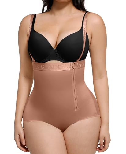 SHAPELLX Shapewear Tummy Control Panty for Women High Waist Body Shaper Waist Trainer Shaper Higher Power Panties
