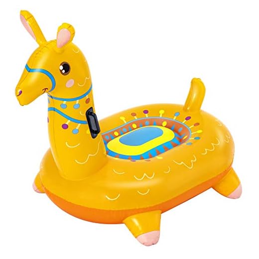 Bestway Flotador Inflable Niños, Juguete De Piscina Con Colores Brillantes, 1.29 M X 1.10 M (6942138981926)