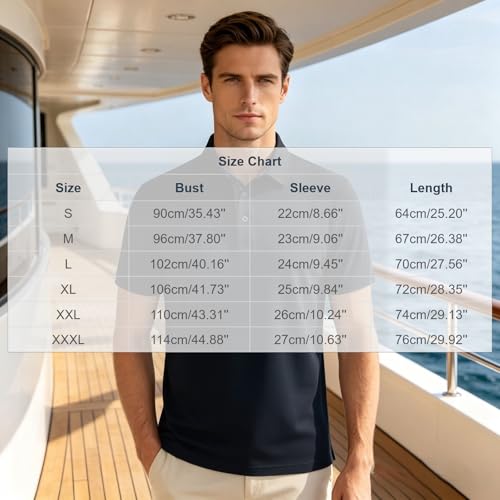 Save 50% with Code on Summer Polo Shirts for Men - Image 7