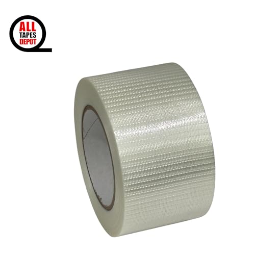 Image of Filament Reinforced STARPPING Tapes BIDIRECTIONAL, TENSILE in Both Directions. 3 inch x 60YD Pack of 1 ROLL