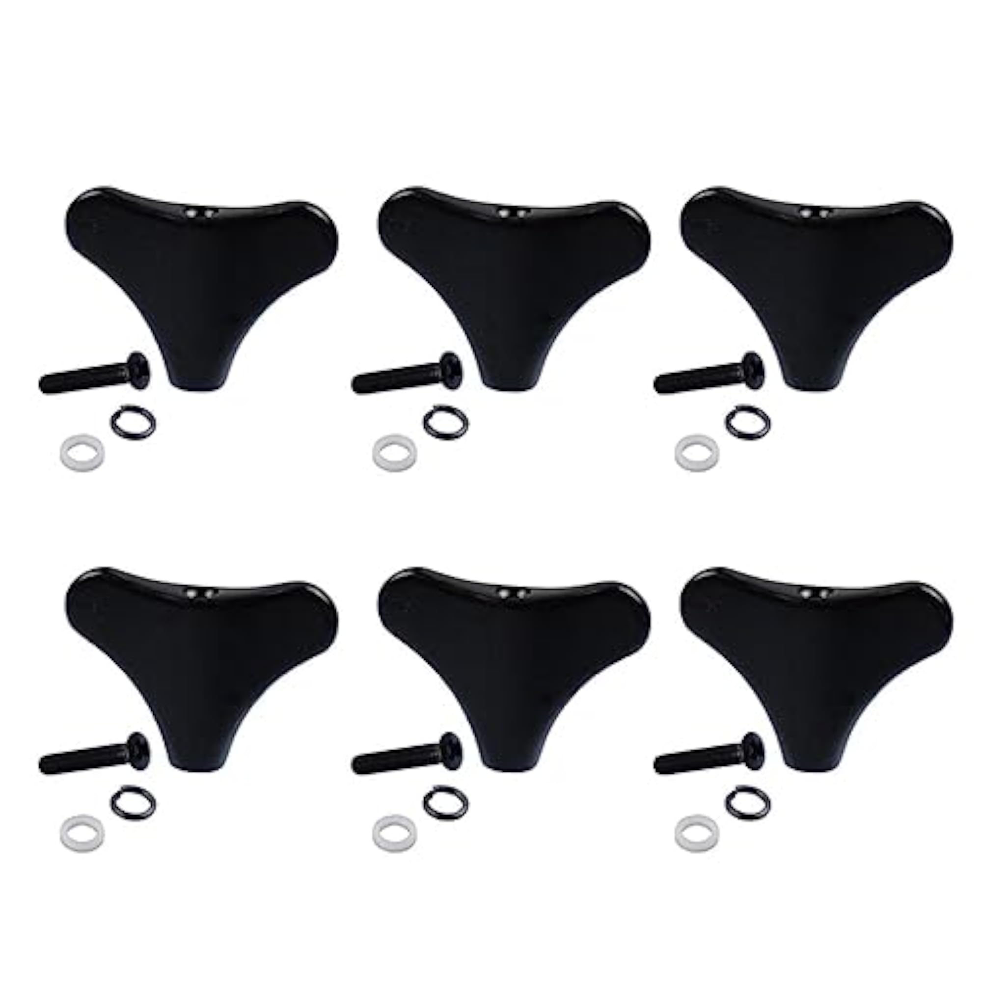6pcs Bass Tuners Tuning Pegs Machine Head Button Knobs