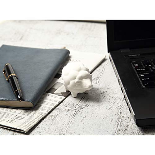 Aroma Ceramic Stone Diffuser [Made In Japan] Aromatherapy Passive Essential Oil Diffuser, Non-Electric Eco-Friendly, Unique, Cute, Animal, Design For Women, Men, And Gifts (3Pcs Set) #TOP4