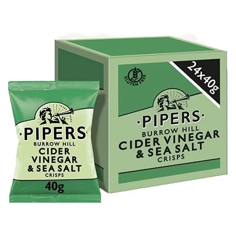 Pipers Cider Vinegar & Sea Salt Crisps Minibags Cover