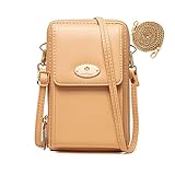 🎁Premium-Materialien: Kleine umhängetasche damen aus strapazierfähigem PU-Leder, weich und leicht zu reinigen. Die Reißverschlüsse sind glatt genug und Sie müssen sich keine Sorgen über festsitzende Probleme machen;