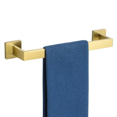 Image of SAYAYO Towel Rail Wall Mounted Bathroom Towel Holder 40CM, Gold
