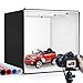 Heorryn Fotostudio Lichtzelt Set 80 x 80 x 80cm Dimmbare Fotobox mit 270 pcs LED-Beleuchtung und 4 Farbhintergründen für die Fotografie MI 4 günstig Kaufen-Heorryn Fotostudio Lichtzelt Set 80 x 80 x 80cm Dimmbare Fotobox mit 270 pcs LED-Beleuchtung und 4 Farbhintergründen für die Fotografie