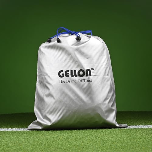 Image of Gellon 2 Pc Shoes Bag in Umbrella Cloth with Water Proof for Travel & Storage Travel Organizer for Women & Men Travel Accessories Shoes Cover Pouch for Travel Essentials in Silver Color