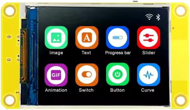 ESP32 3.2inch Display Development Board,TFT Capacitive Touch Screen with WiFi+BT,240x320 LCD Screen for Arduino
