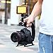 PULUZ Video Action Handheld Stabilizer, U/C Shape Video Action Stabilizing Handle Grip with Cold-Shoe Mount for All Camera Action Camera Camcorder and Smartphones