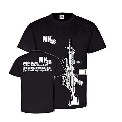 T-shirt Mark48 LMG Navy Seals parfait pour vos sorties outdoor et loisirs tactiques