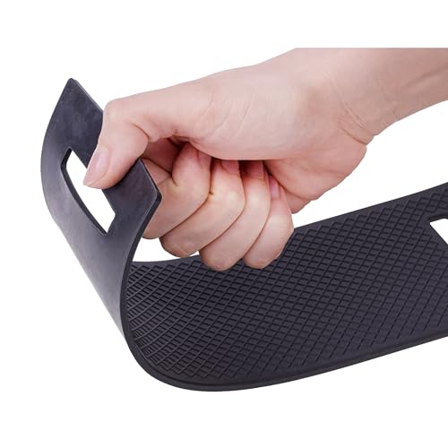 INTAKO Gummi Kantenschoner für Zurrgurte bis 50mm Breite - 290x100 mm - 4 Stück Gummi Kantenschutz - Gurtschoner Gummistreifen - Ladungssicherung Setzurrgurte - Kantenschutz Spanngurte LKW