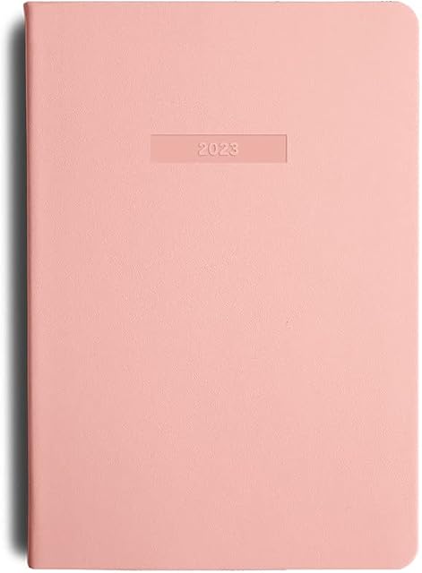 MiGoals - 2023 Classic Diary - Weekly Notes Soft Pink
