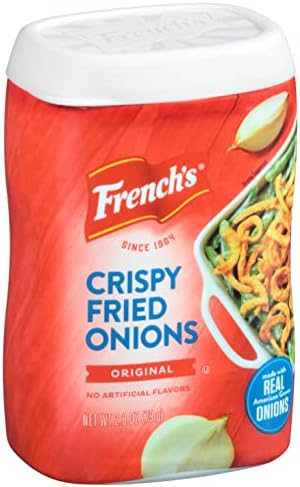 French's Original Crispy Fried Onions, 2.8 oz (Pack of 15)
