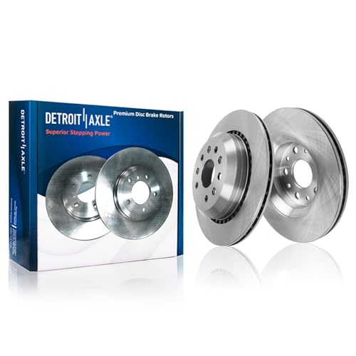 Image of Detroit Axle - Front and Rear Brake Rotors for 2020-2025 Jeep Gladiator