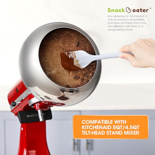 Aieve-Snack-Coater-Compatible-with-KitchenAid-Tilt-Head-Stand-Mixer-Class-Series-45-qt-and-Artisan-Series-5-qt-for-Making-Chocolate-Covered-Almonds-160oz473L-Capacity-Upgraded-Version