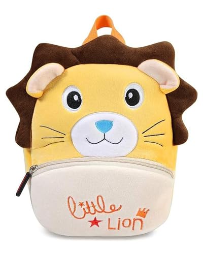 Image of ADISA Kids Backpack Toddler Bag Back Pack Plush Cartoon for Girls and Boys 1-5 Years