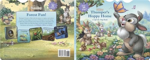 Image of Disney Bunnies: Thumper's Hoppy Home: A Lift-the-Flap Board Book
