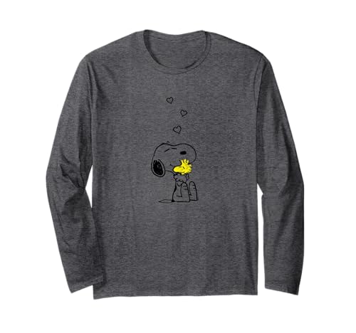 Peanuts - Snoopy Woodstock Hugs And Love Long Sleeve T-Shirt