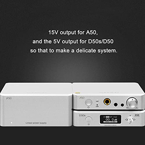 Image of Topping P50 Linear Power Supply - 5V 1A and 15V 1A Ultra Low Noise for HiFi Audio Topping D50III /DX3 Pro+ /E50 /A50III