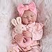 BABESIDE Lifelike Reborn Baby Dolls Girl - 20 Inch Realistic Newborn Baby Doll with Poseable Body, Real Life Baby Dolls with Accessories for 3+ Year Old Girls Gifts, Pretend Play, Collection