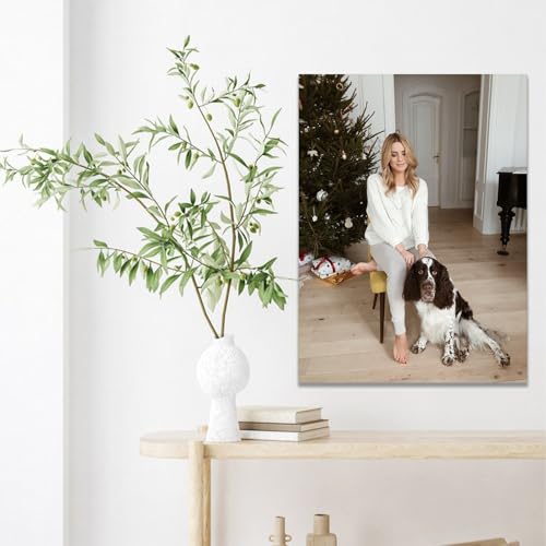GZZFXXD Personalized Custom12''x16'' Canvas Prints with Your Photo/your Image Large Wallart Wall Decor for Bedroom Dining room Living room Children's room(Unframed)