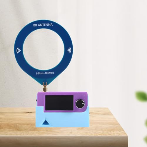 Radio Mini Poche SI4732 AM/FM avec Écran IPS 1,9 Pouce et Antenne 180MHz - 5