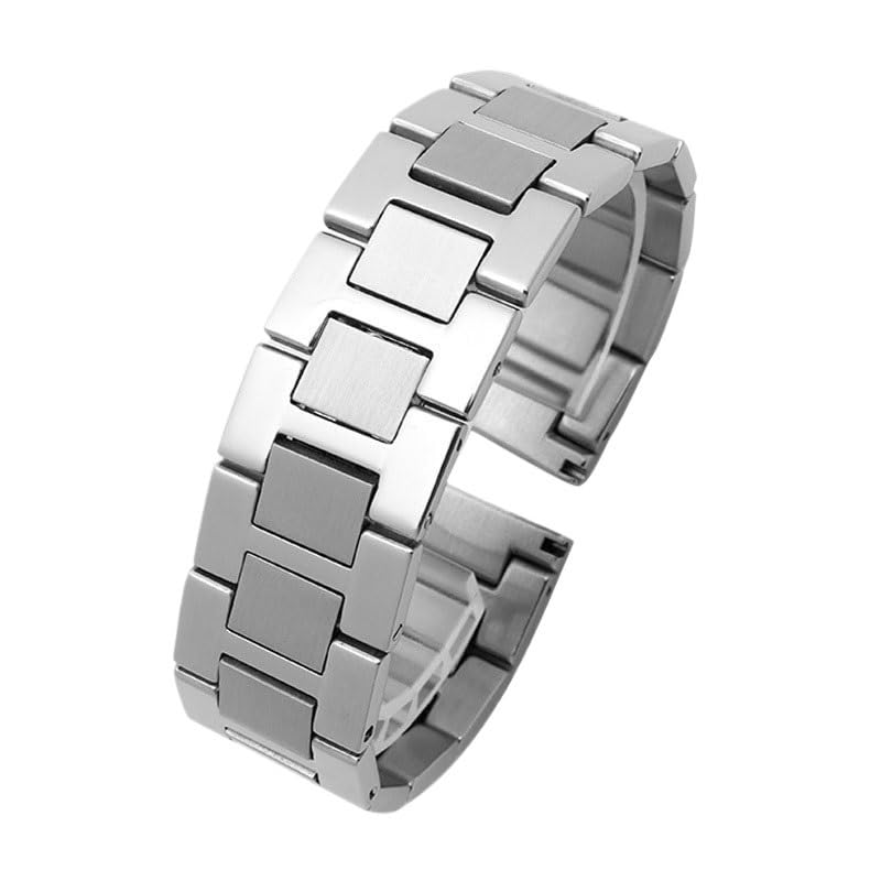 Bracelet montre acier inoxydable Cartier Tank Solo style urbain chic