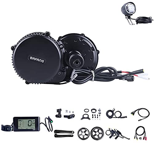 BAFANG 36V/48V 500W BBS02B E-Bike Conversion Motor Kit DIY LCD Display Electric Bike Kit Mid Motor K