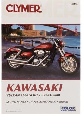 Clymer Repair Manuals for Kawasaki Vulcan Nomad VN1600D 2005-2008