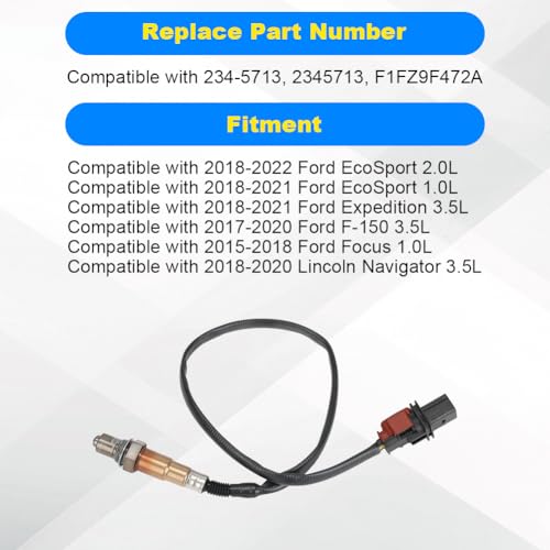 Sensor de Oxígeno O2 JDMON para Ford 2018-2022 miniatura 2