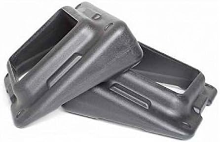 ElementFitness Slanted Step Risers for Exercise Steps (2 Pack) Aerobic Step Risers for Exercise Step Platform - Step Risers for Step Aerobics