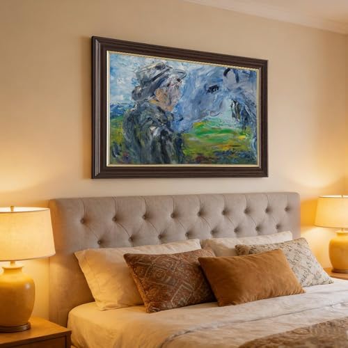 Impression sur toile « Until We Meet Again » de Jack Butler Yeats - Cadre à suspendre 40x60 cm